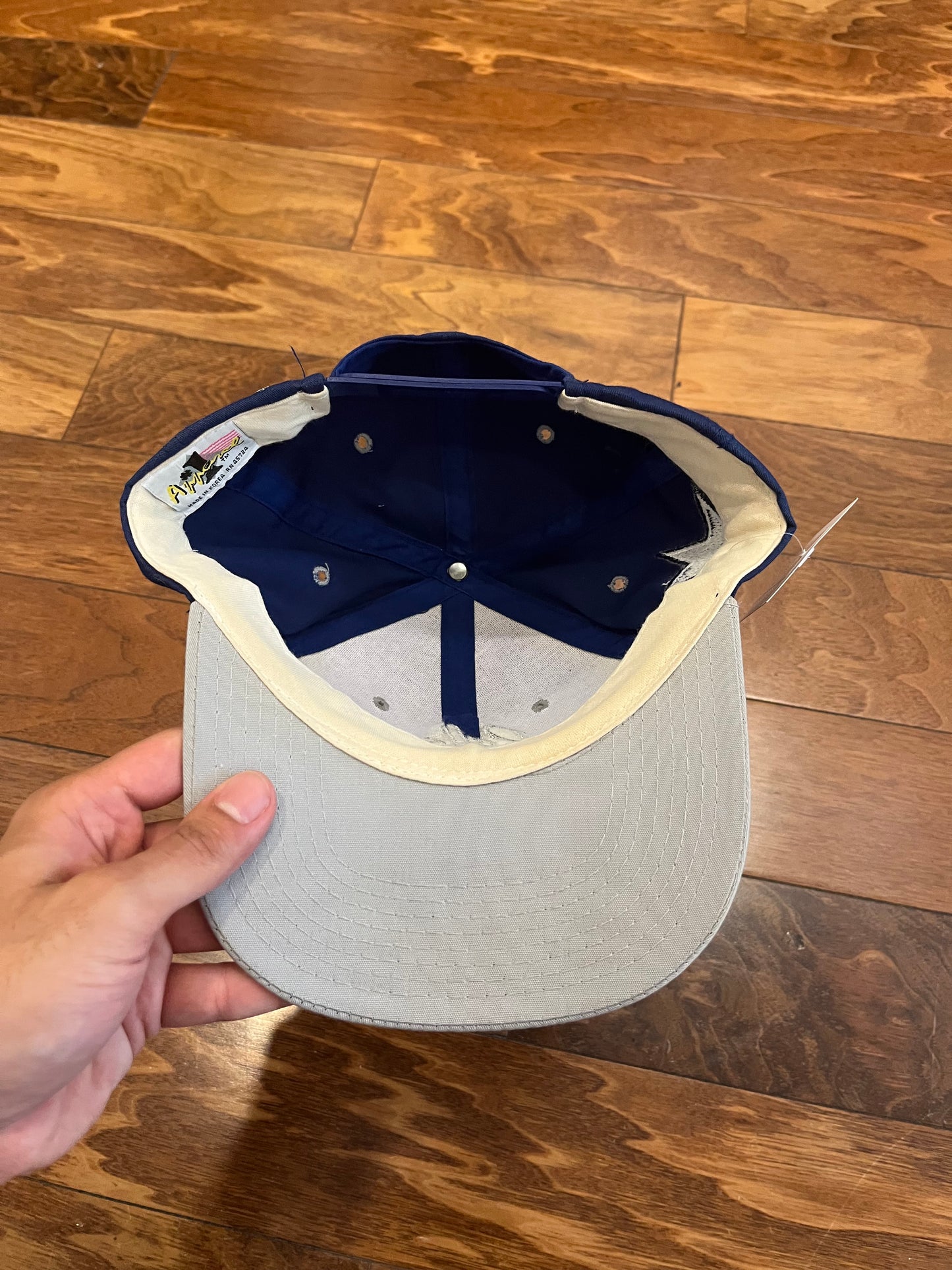 90s Dallas Cowboys #1 Apparel NFL Football Hat (OS)