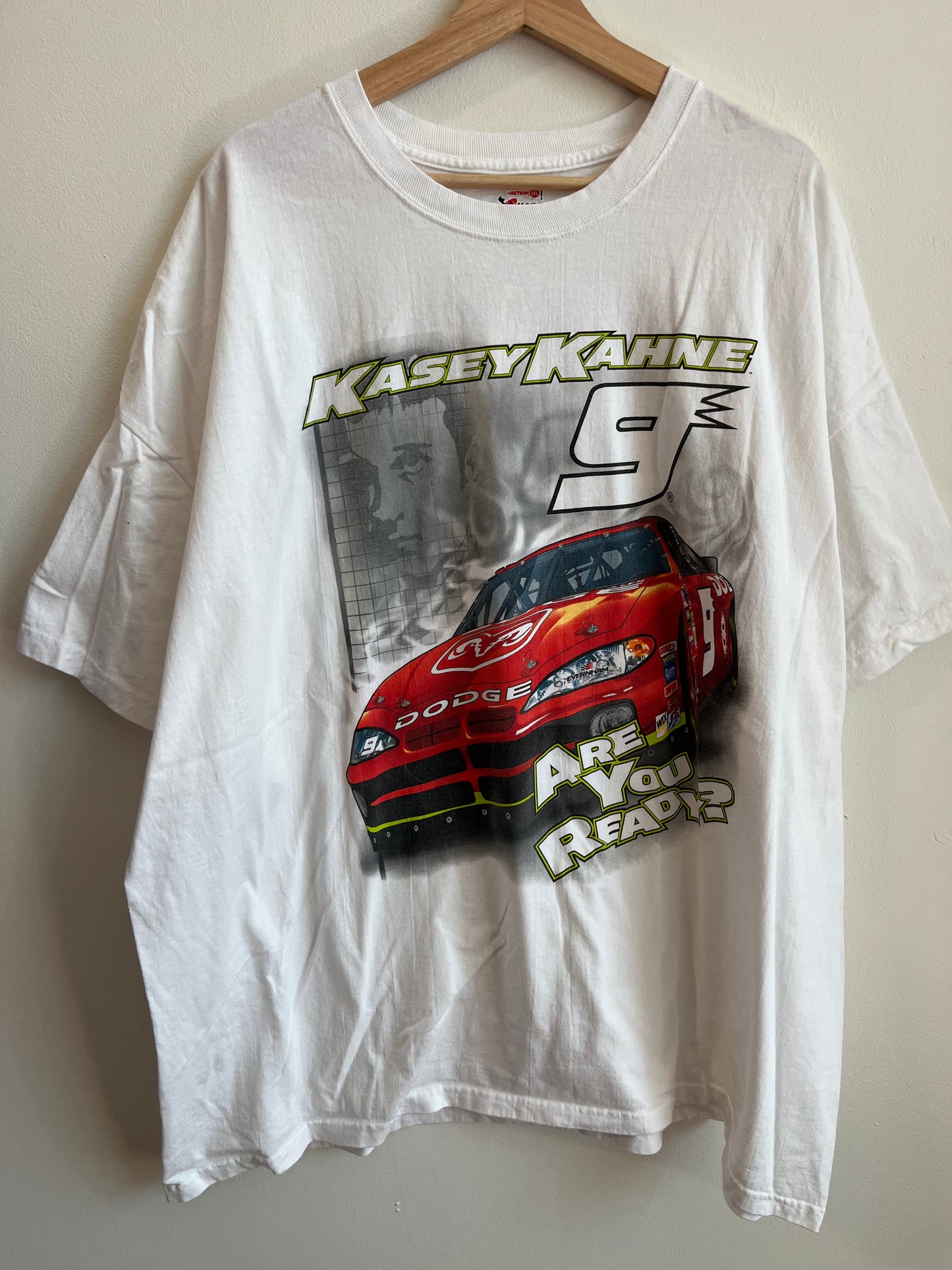 2004 Kasey Kahne Dodge Front/Back Nascar Graphic Tee (XXL)