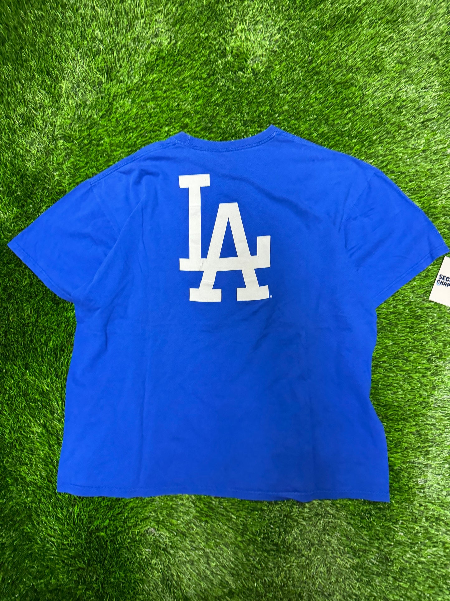 2008 Los Angeles Dodgers Vintage Nike Center Swoosh MLB Tee (XL)