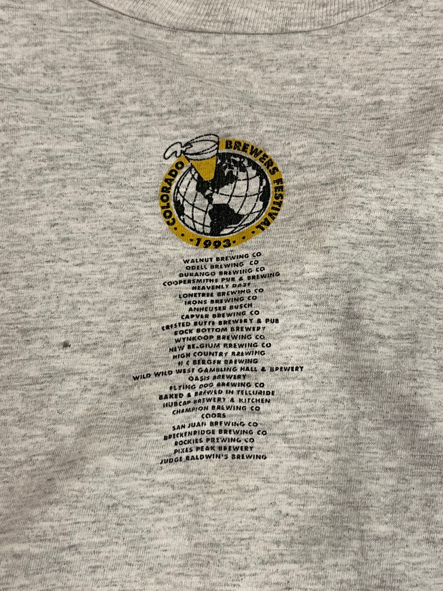 1993 Colorado Brewing Festival Tee (XL)