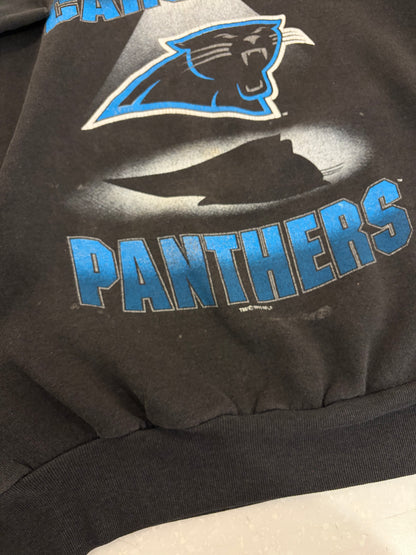 90s Carolina Panthers Stained Starter Shadow Crewneck (XL)