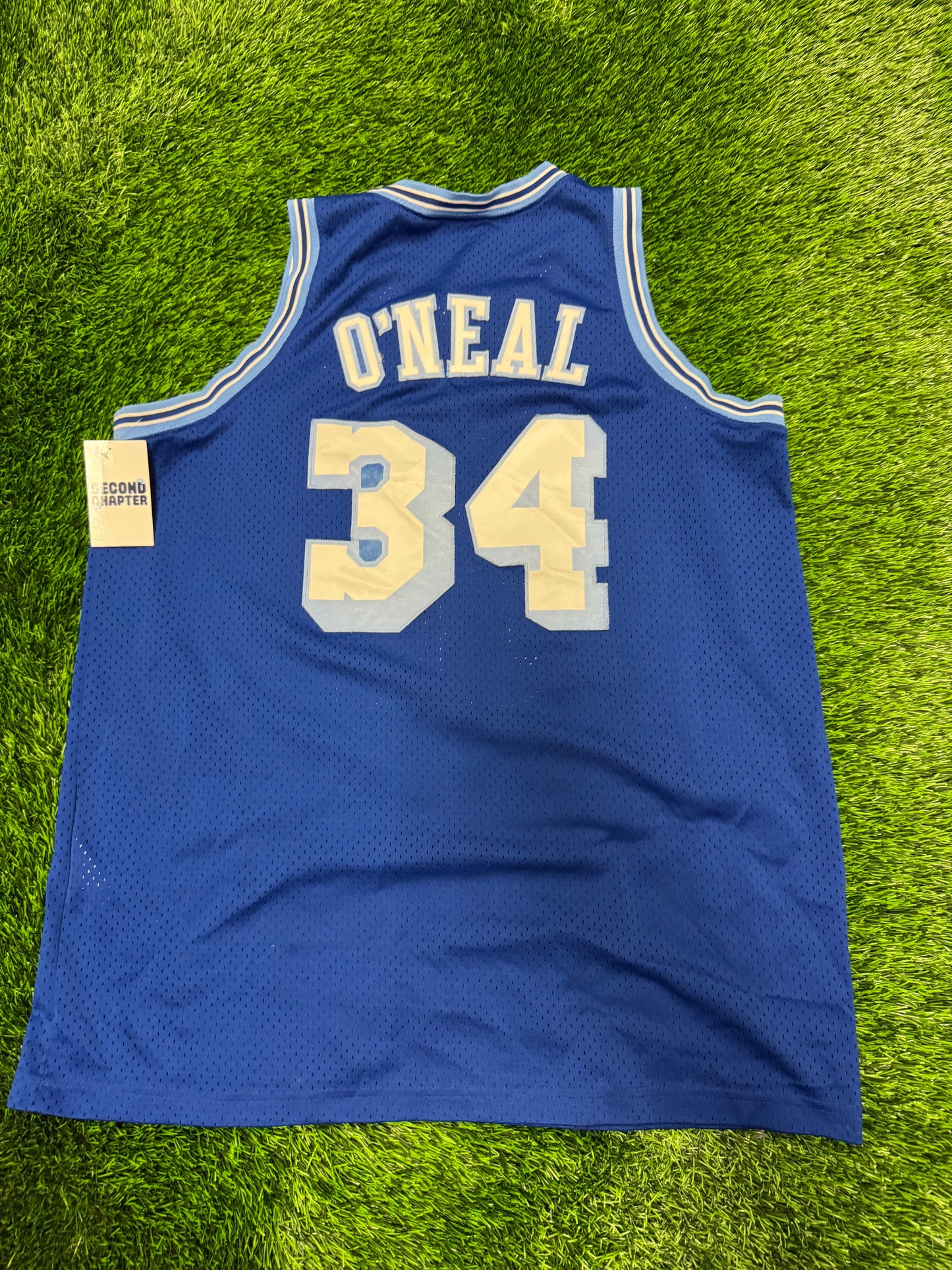 2004 Los Angeles Lakers Throwback Vintage Shaquille O'Neal #34 NBA Nike Jersey (XL)