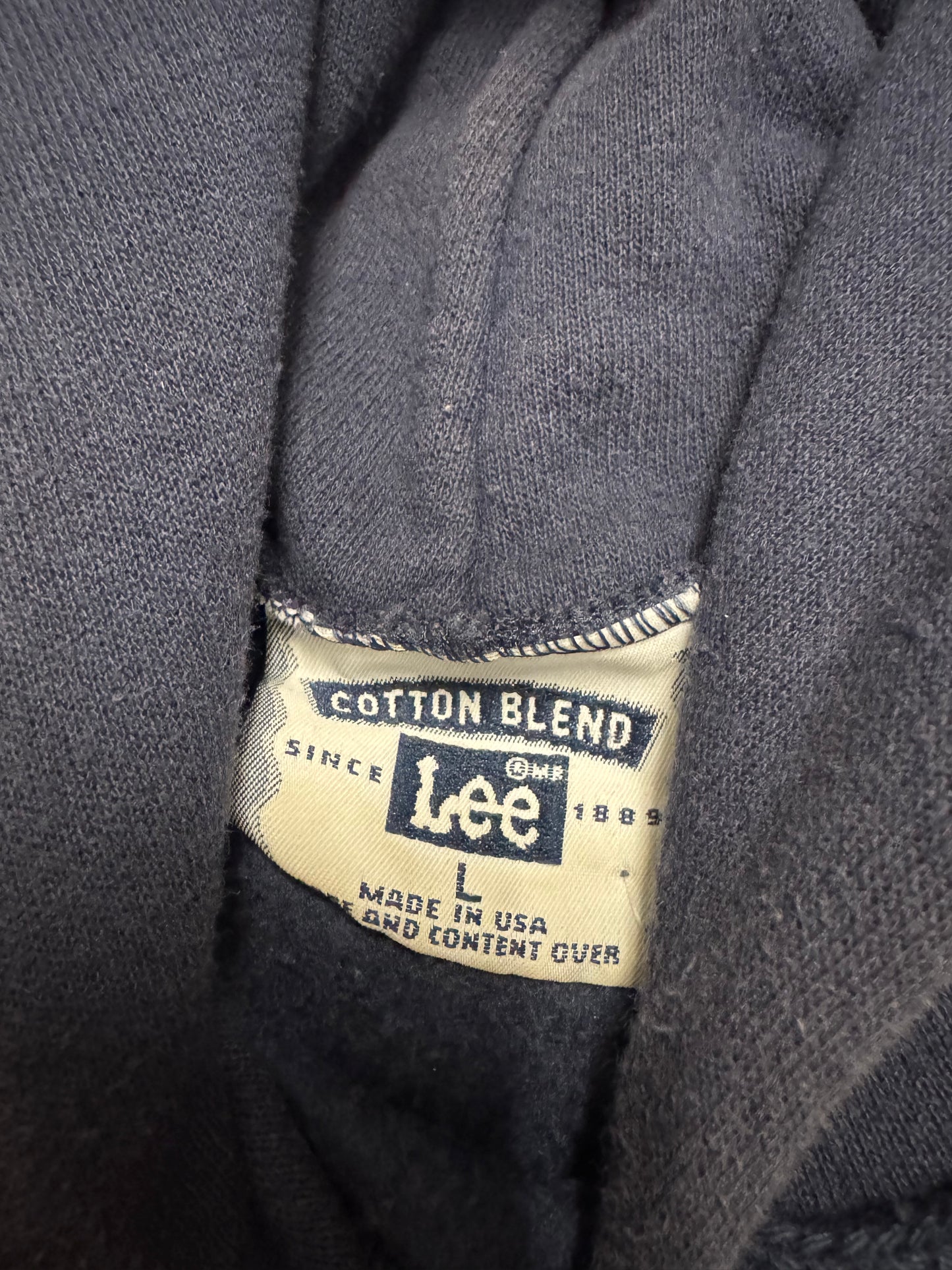 90s University of North Carolina (UNC) Vintage Lee Faded Hoodie (L)