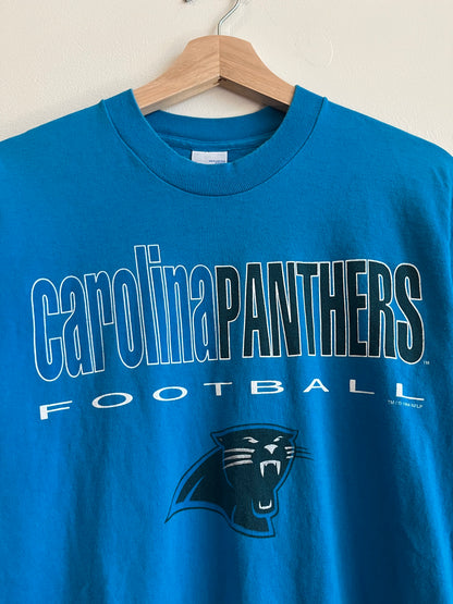 1994 Carolina Panthers Football Blue Salem Tee (M)