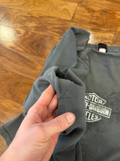 00s Harley Davidson Daytona Charcoal Long-Sleeve (XL)