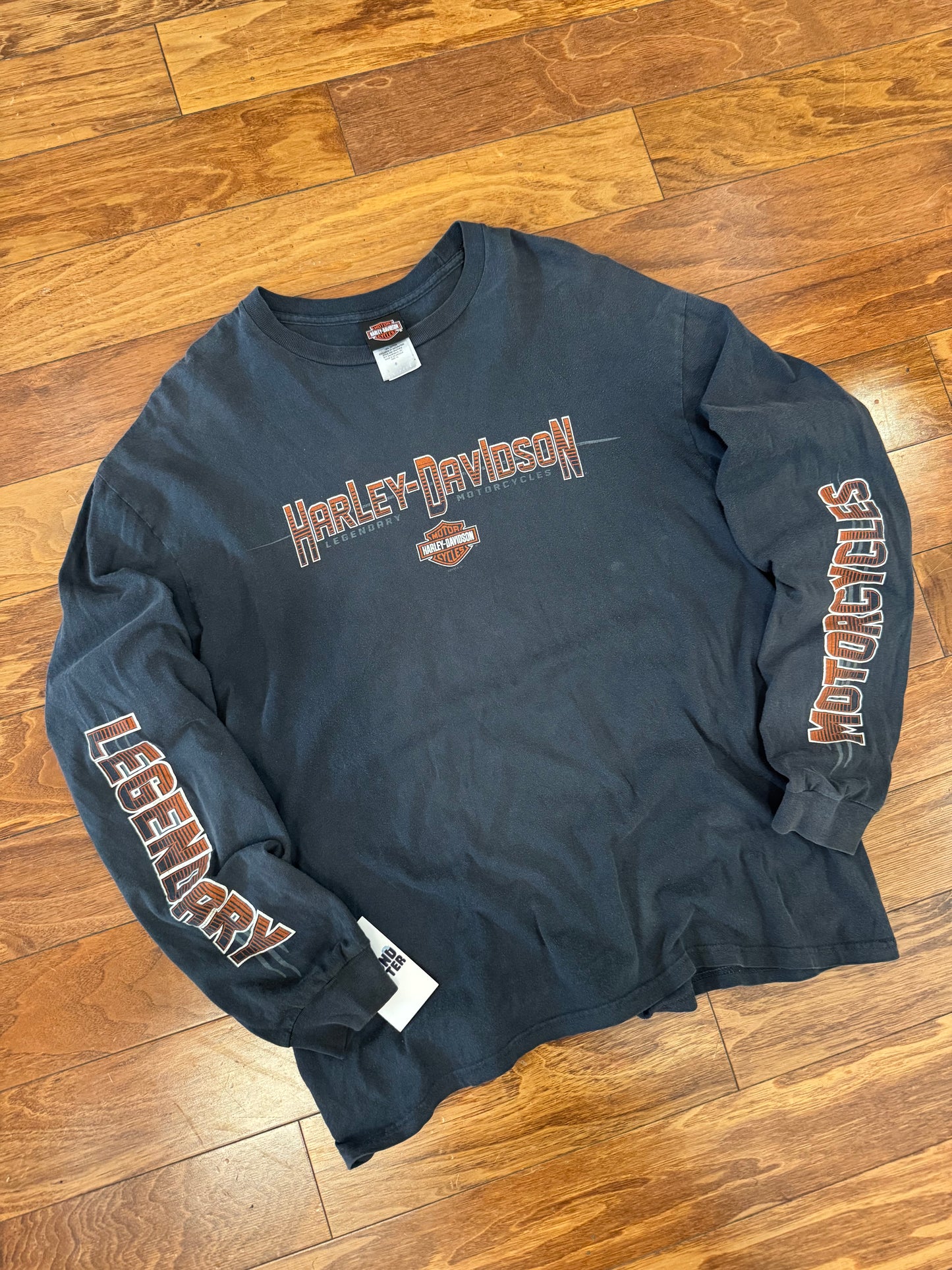 2014 Harley Davidson Ride To Live Long-Sleeve Shirt (XL)
