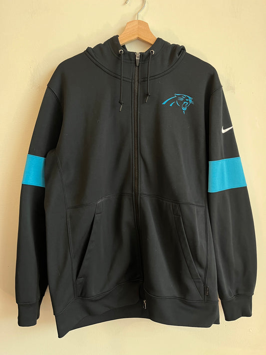 2019 Carolina Panthers Nike Dri-Fit Zip Up Jacket (L)