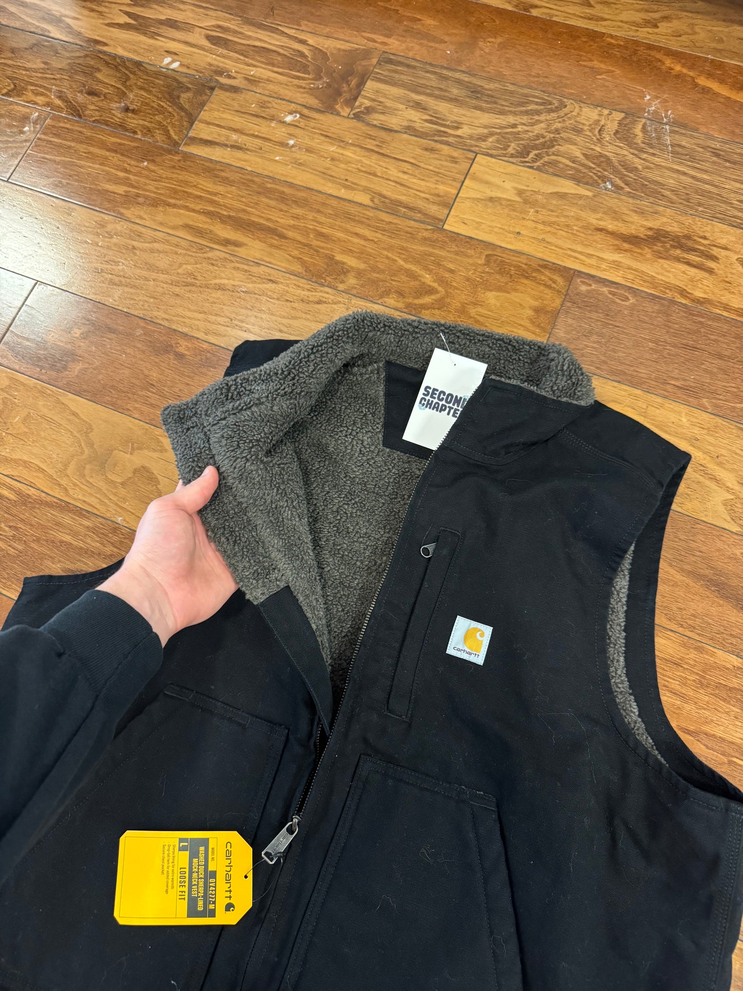 Carhartt Black Modern Brand New Vest (L)