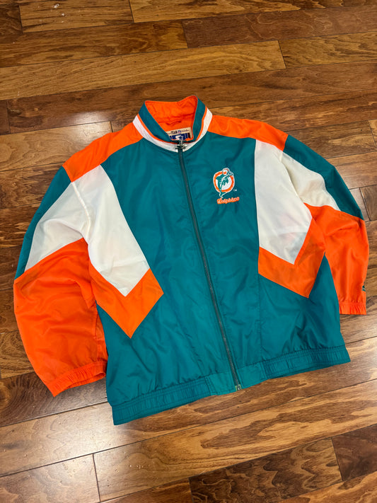 90s Miami Dolphins Starter Windbreaker (XL)