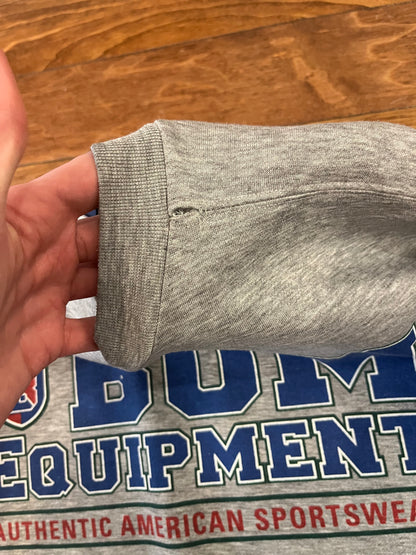 00s Bum Equipment Distressed Grey Crewneck (XL)