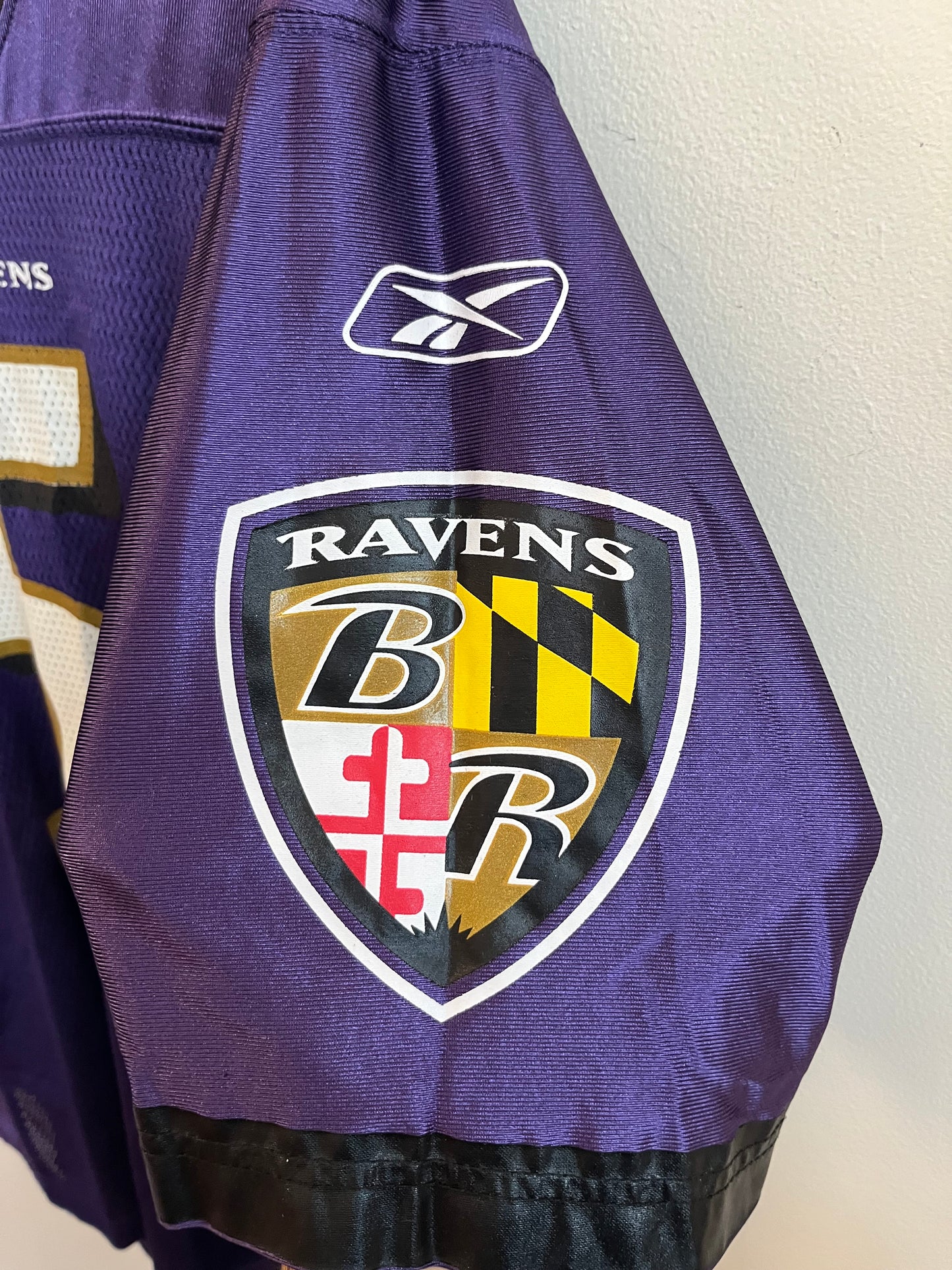 00s Baltimore Ravens Joe Flacco Purple Jersey (M)