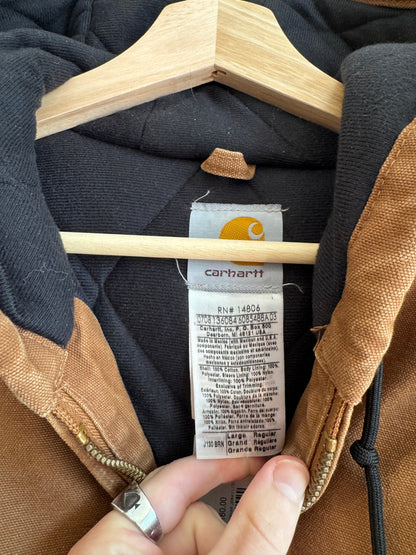 2008 Carhartt Brown Essential Workwear Jacket (L)