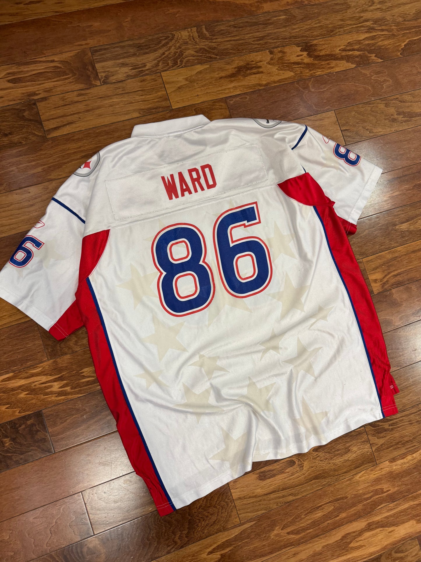 2004 Pittsburgh Steelers Hines Ward Pro Bowl Reebok Jersey (XXL)