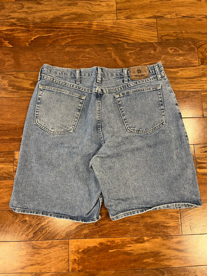00s Wrangler Blue Jean Shorts (38)