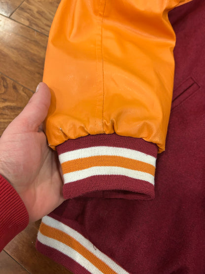 00s Virginia Tech S&B Leather Jacket (M)