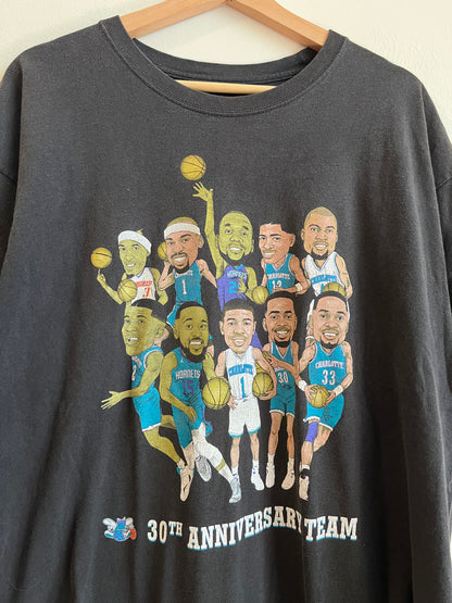 2010s Charlotte Hornets 30th Anniversary Team Tee (XL)