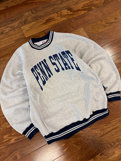 90s Penn State Dodger Vintage Reverse Weave Crewneck (L)