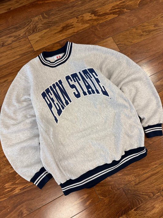 90s Penn State Dodger Vintage Reverse Weave Crewneck (L)