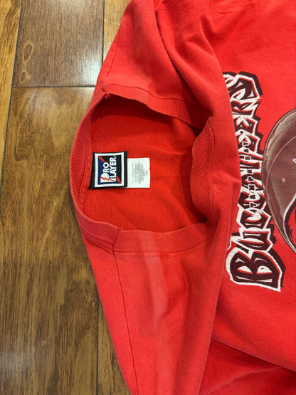 00s Tampa Bay Buccaneers Red Helmet Tee (S)