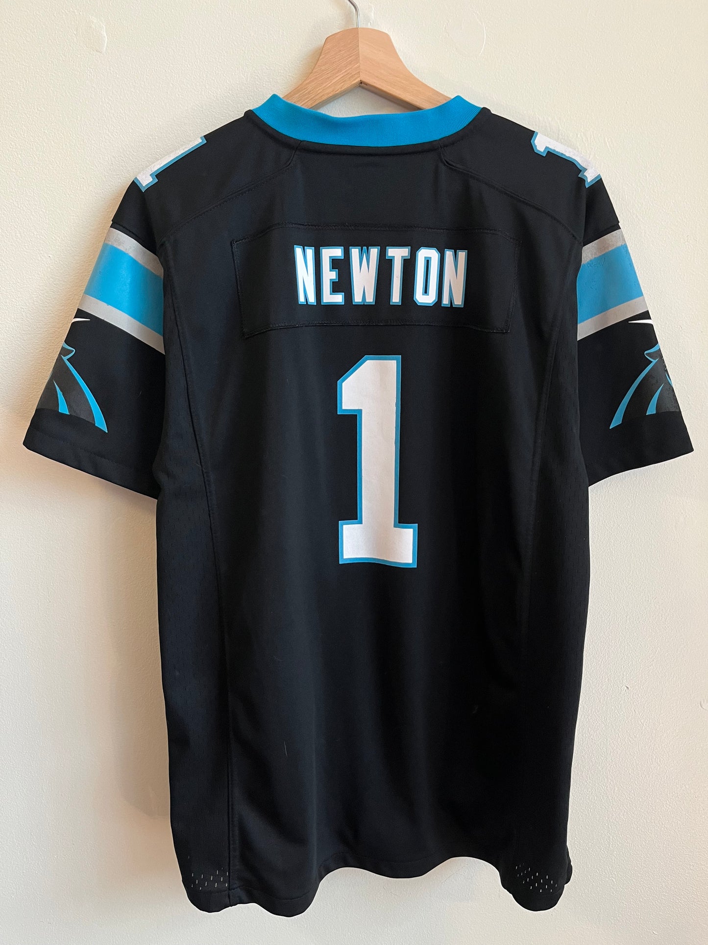 2015 Carolina Panthers SB 50 Home Jersey (Youth XL)
