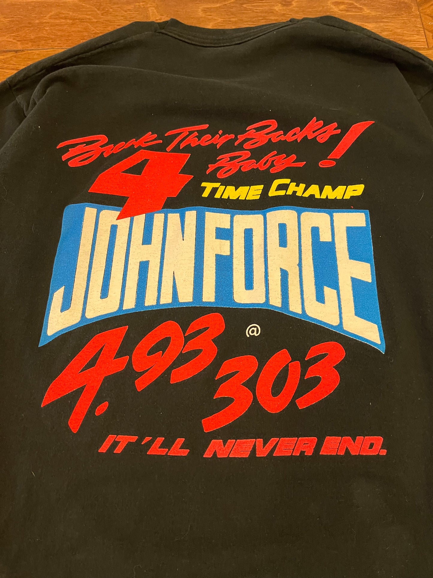 1995 John Force NHRA Racing Tee (XL)