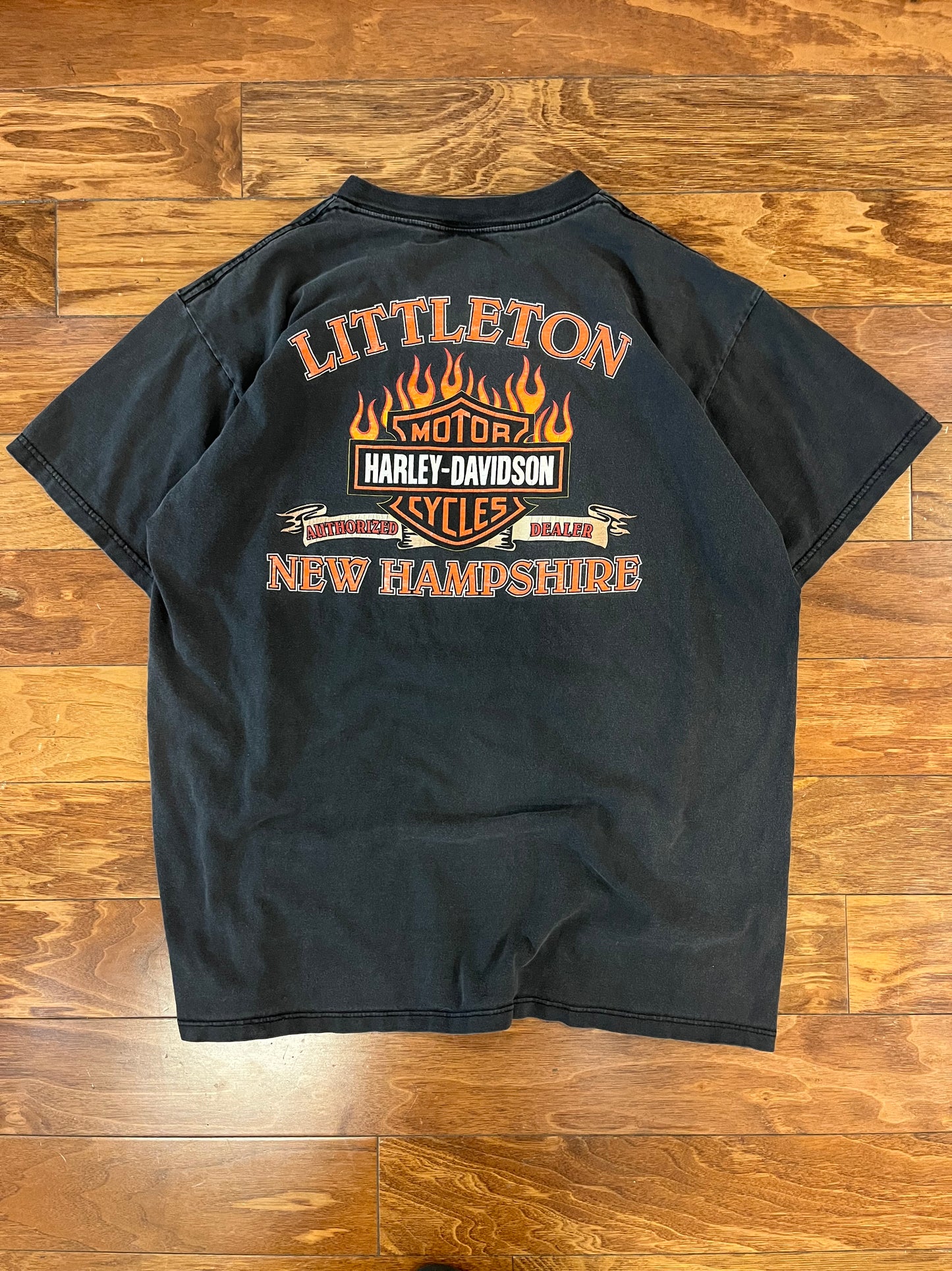 00s Harley Davidson Vintage New Hampshire Tee (XL)