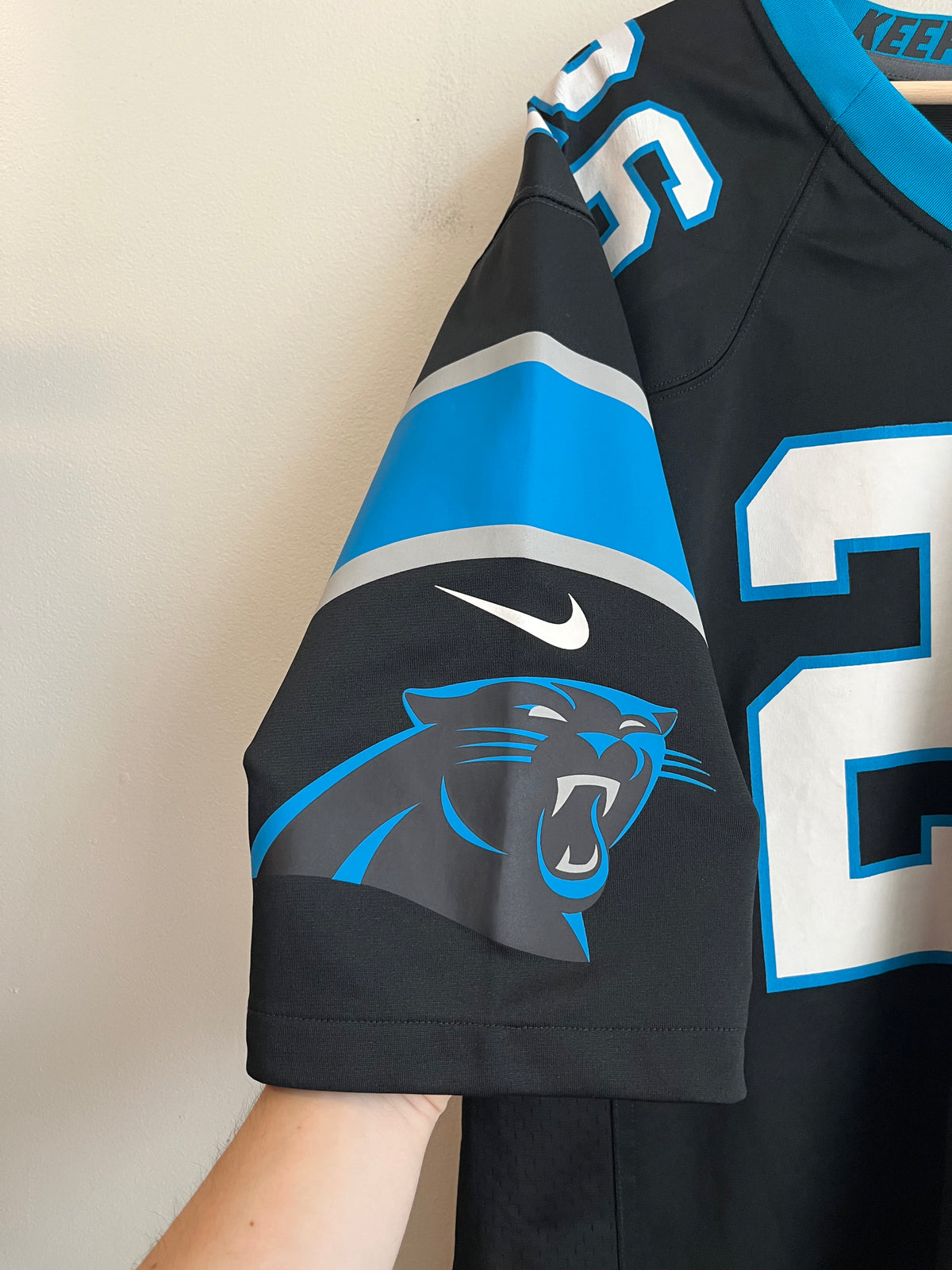 2016 Carolina Panthers Donte Jackson Home Nike Jersey (XL)