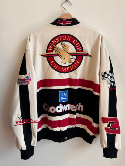 90s Dale Earnhardt Winston Cup Goodwrench Jeff Hamilton Rare Nascar Jacket (XL)