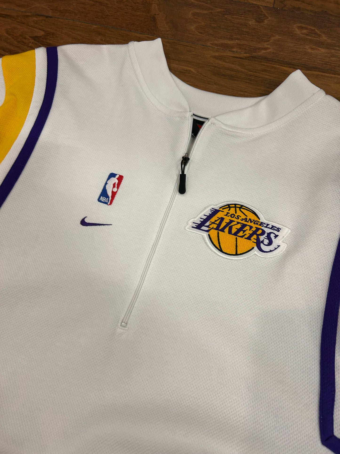 00s LA Lakers Vintage Nike Warm Up Jersey (XXL)