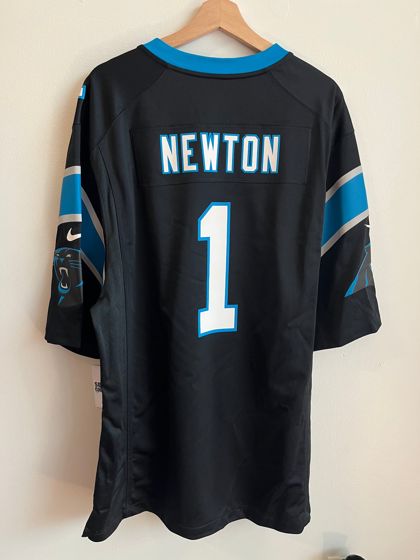 2010s Carolina Panthers Cam Newton Home Jersey (XXL)