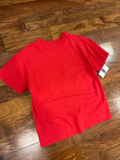 90s NC State Wolfpack Hanes Red Vintage Tee (L)