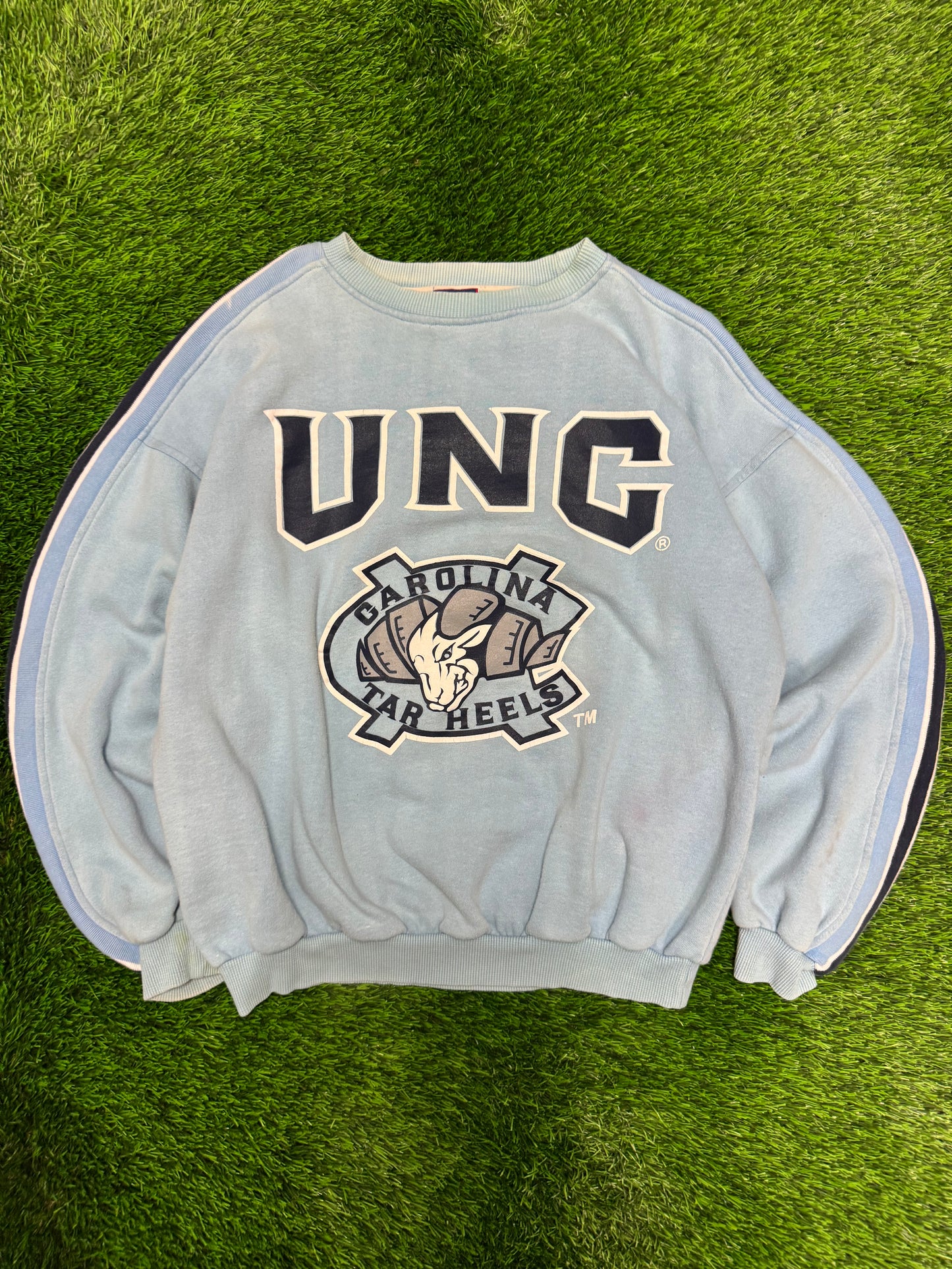 90s University of North Carolina UNC Vintage Pro Player Crewneck (M)