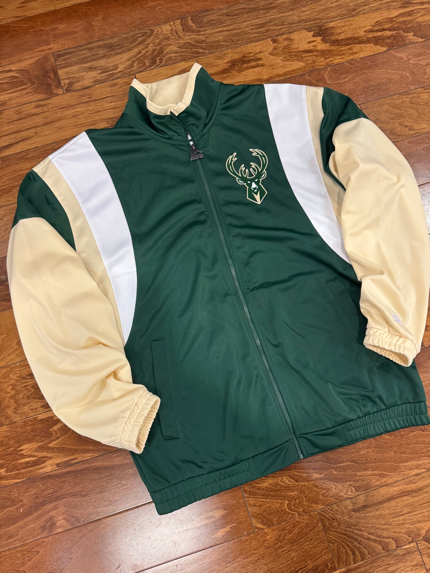 00s Milwaukee Bucks Starter Warm Up Jacket (L)