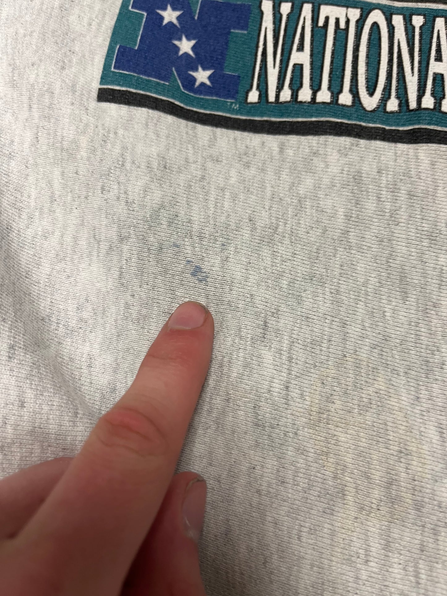 1990 Philadelphia Eagles Cross Cut Crewneck (L)