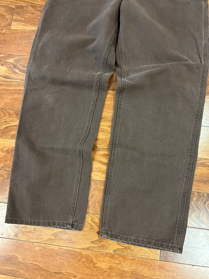 2014 Carhartt Mocha Carpenter Pants (36 x 34)