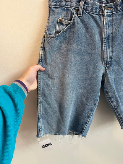 00s Wrangler Light Wash Shorts (36)