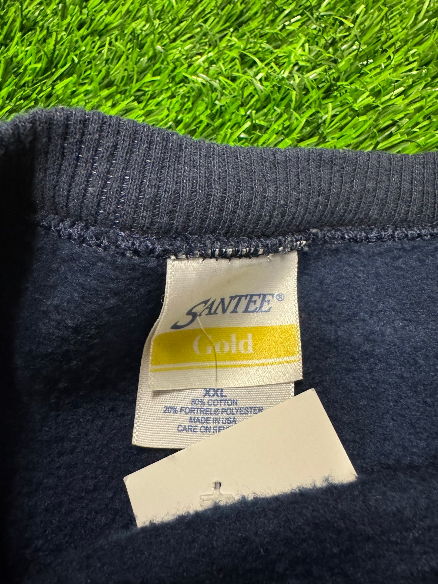 1999 New York Yankees Vintage Graphic Navy Crewneck (XXL)