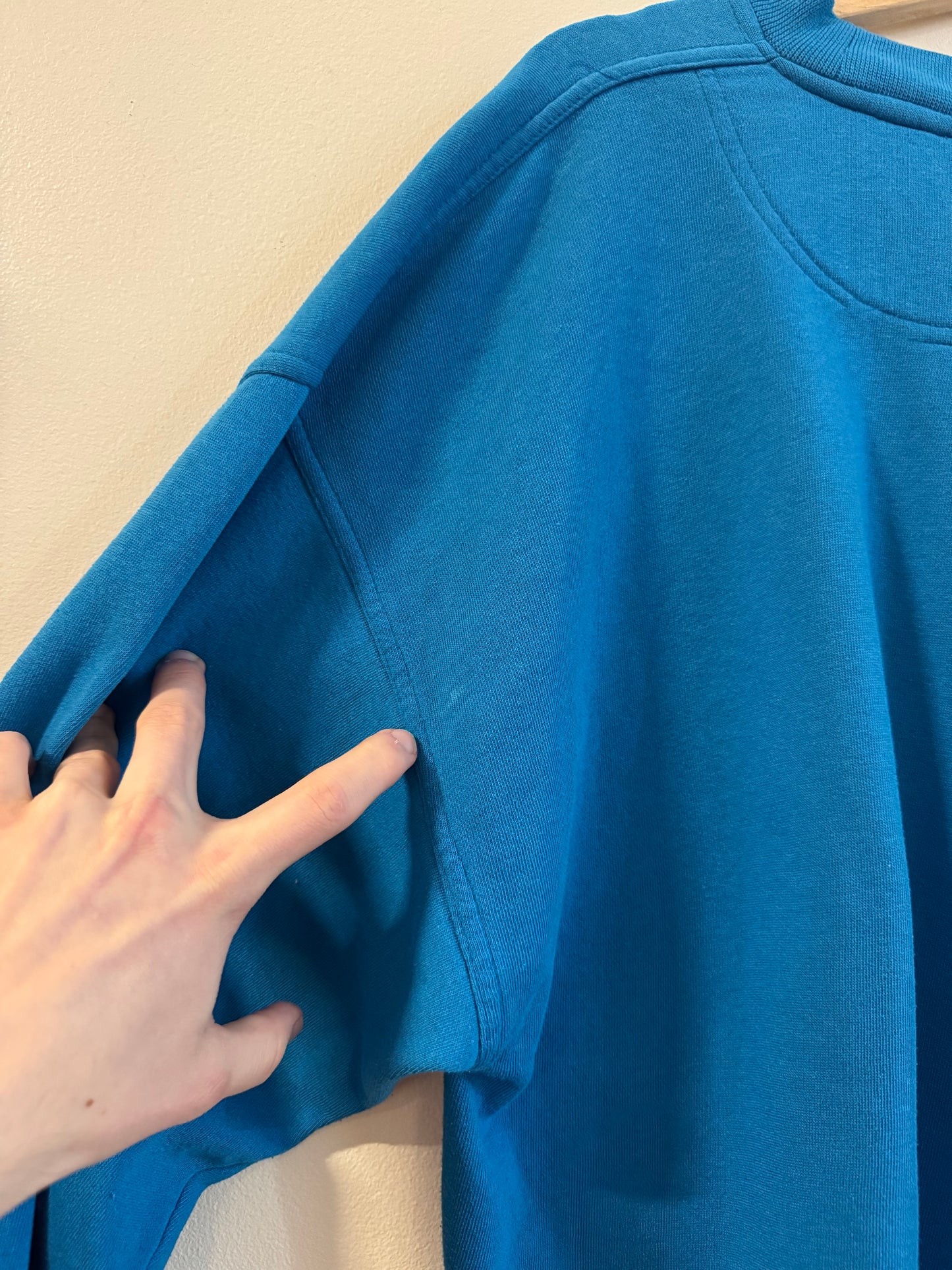 90s Carolina Panthers Lee Blue Stained Crewneck (XL)