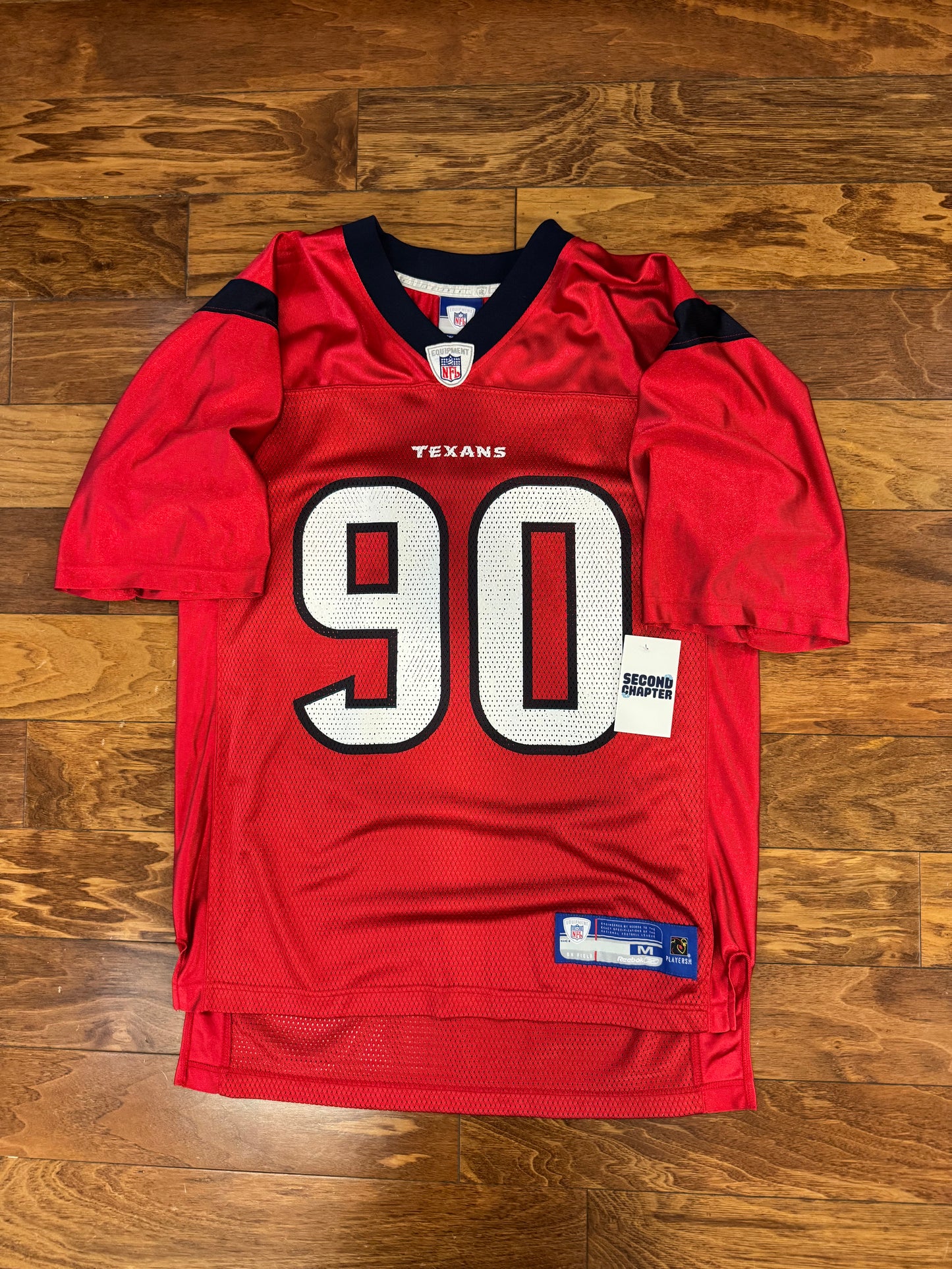 00s Houston Texans Mario Williams #90 Reebok Jersey (M)