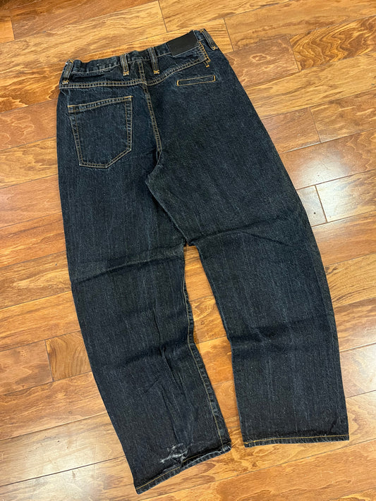 00s Rocawear Baggy Black Jeans (34 x 32)