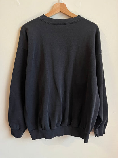 1993 Carolina Panthers NFL Spectator Black Crewneck (XL)