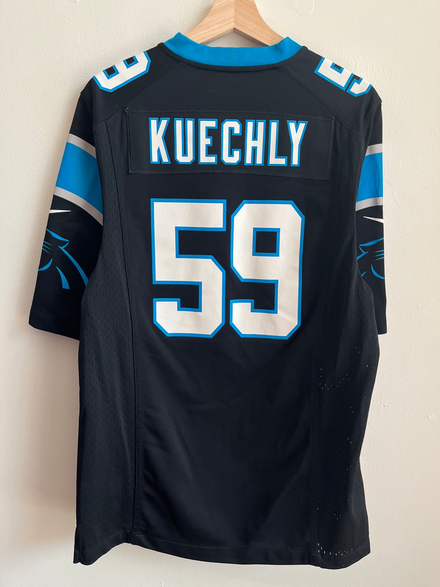 2012 Carolina Panthers Luke Kuechly Nike Jersey (S)