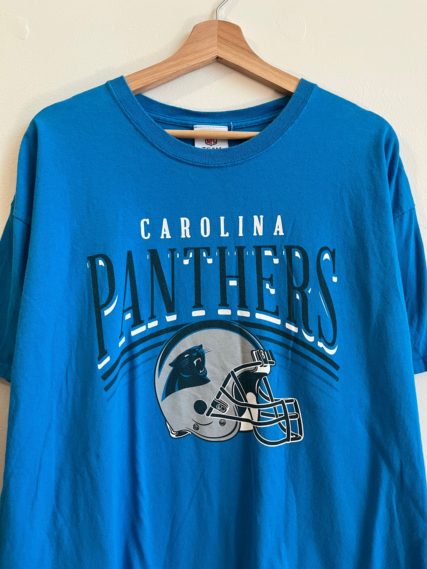 2010s Carolina Panthers Team Apparel Blue Tee (XL)