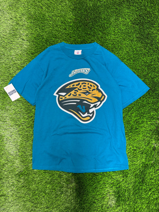 2002 Jacksonville Jaguars NFL Logo Tee (L)