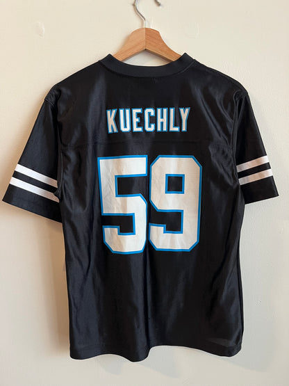 2010s Carolina Panthers Luke Kuechly Striped Jersey (Youth L)