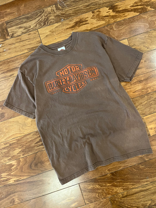 2007 Harley Davidson Mocha Tee (L)
