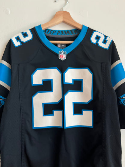 2022 Carolina Panthers Christian McCaffery Home Jersey (M)