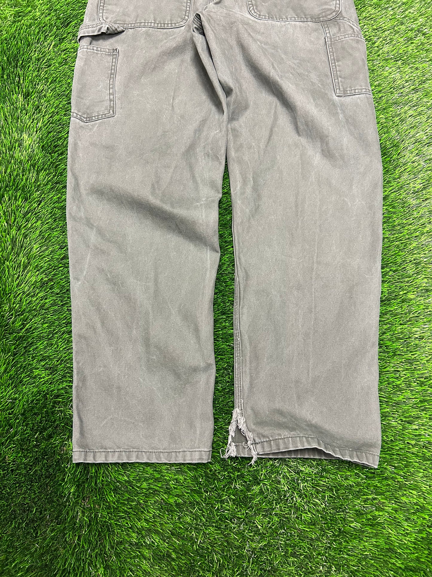 00s Gravel Gear Faded Olive Workwear Pants (34 x 32)