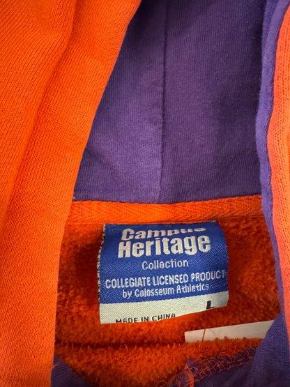 00s Clemson Thrashed Hoodie (L)