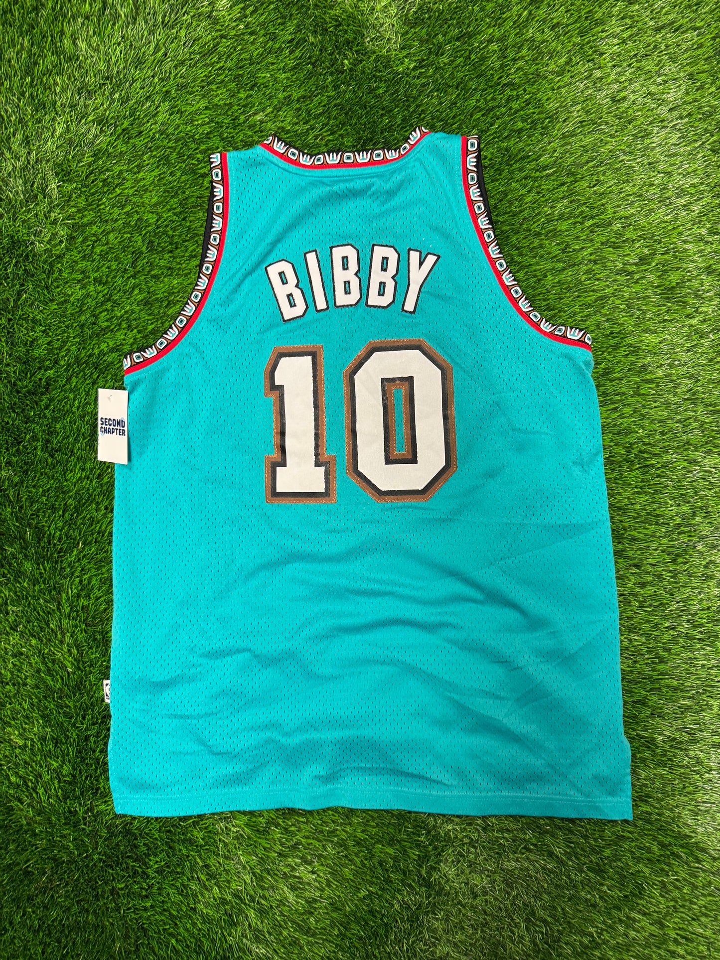 Vancouver Grizzlies Mike Bibby Adidas Hardwood Classics Jersey (XL)